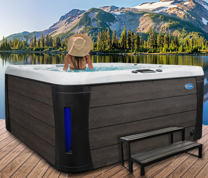 Calspas hot tub being used in a family setting - hot tubs spas for sale Bakersfield